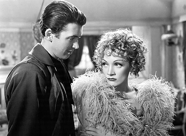 砂塵:ジェームズ・スチュワートとマレーネ・ディートリッヒ