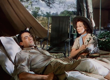 キリマンジャロの雪:グレゴリー・ペックととスーザン・ヘイワード