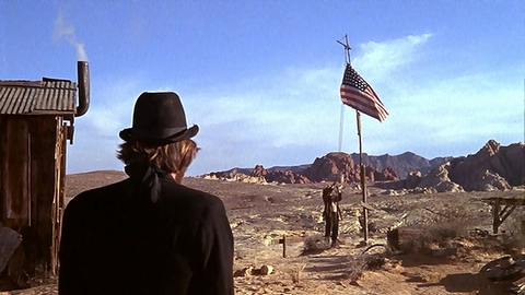 砂漠の流れ者:星条旗