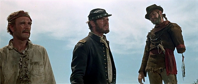 ダンディー少佐:チャールトン・ヘストン、リチャード・ハリス、ジェームズ・コバーン